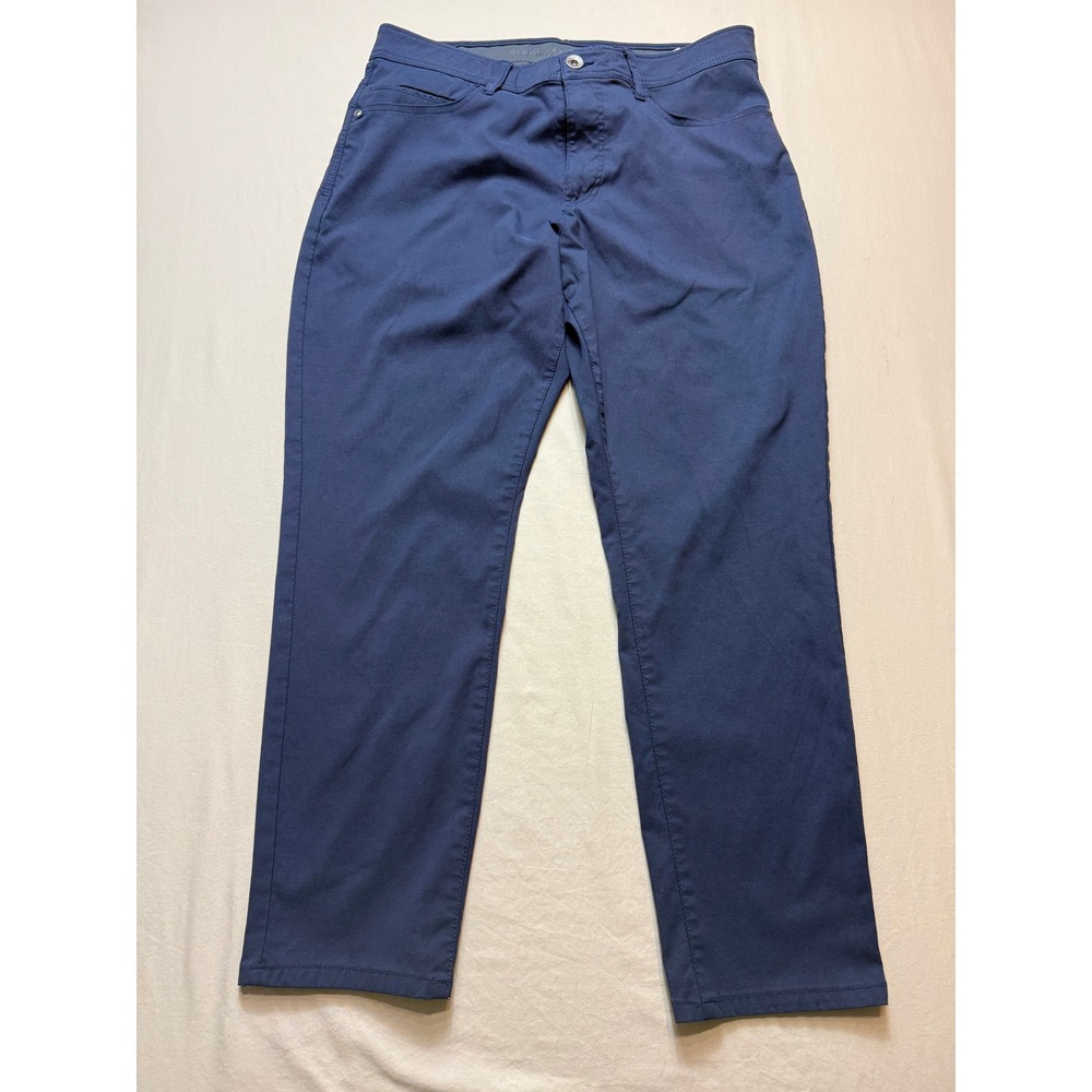 Weatherproof Vintage Mens Navy‎ Blue Stretch Utility Pants 34x30 1720722